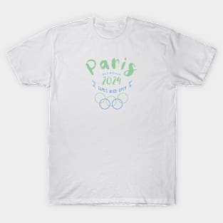 Paris Olympics 2024 Games Wide Open T-Shirt